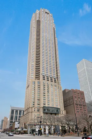 a front view of a building