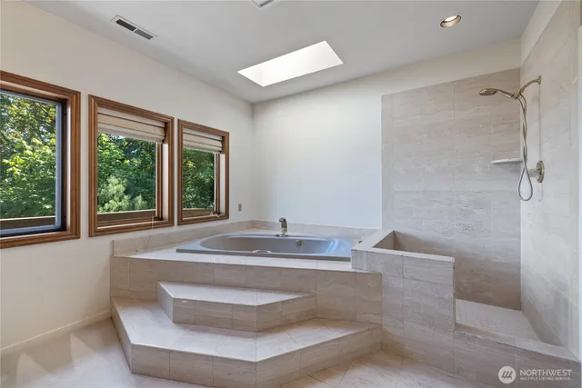 a bathroom with a sink and a bathtub