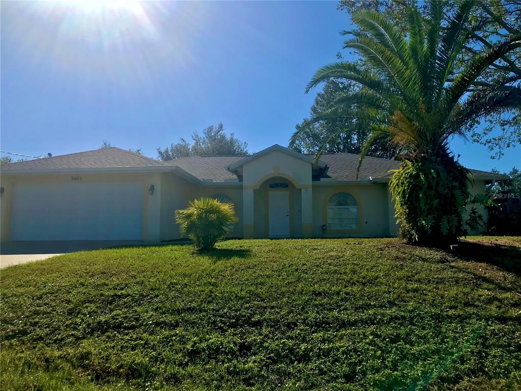 3465 Pericles Avenue North Port, FL 34286 - Photo 1 of 1 a view of a house with a garden
