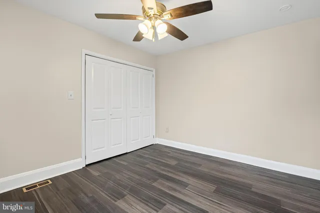 wooden floor in an empty room