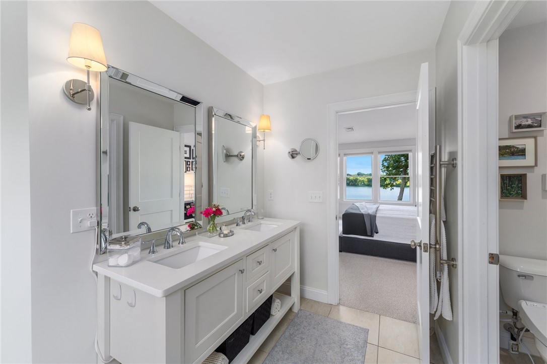 297 Gorton Lake Boulevard Warwick, RI 02886 - Photo 22 of 38 Double vanity from the main suite bathroom