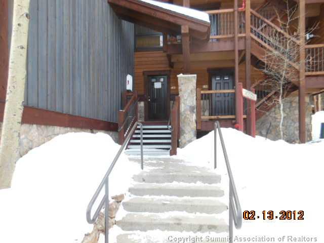 465 4 O Clock Road, Unit 3 Breckenridge, CO 80424 - Photo 9 of 9 a view of a building with stairs