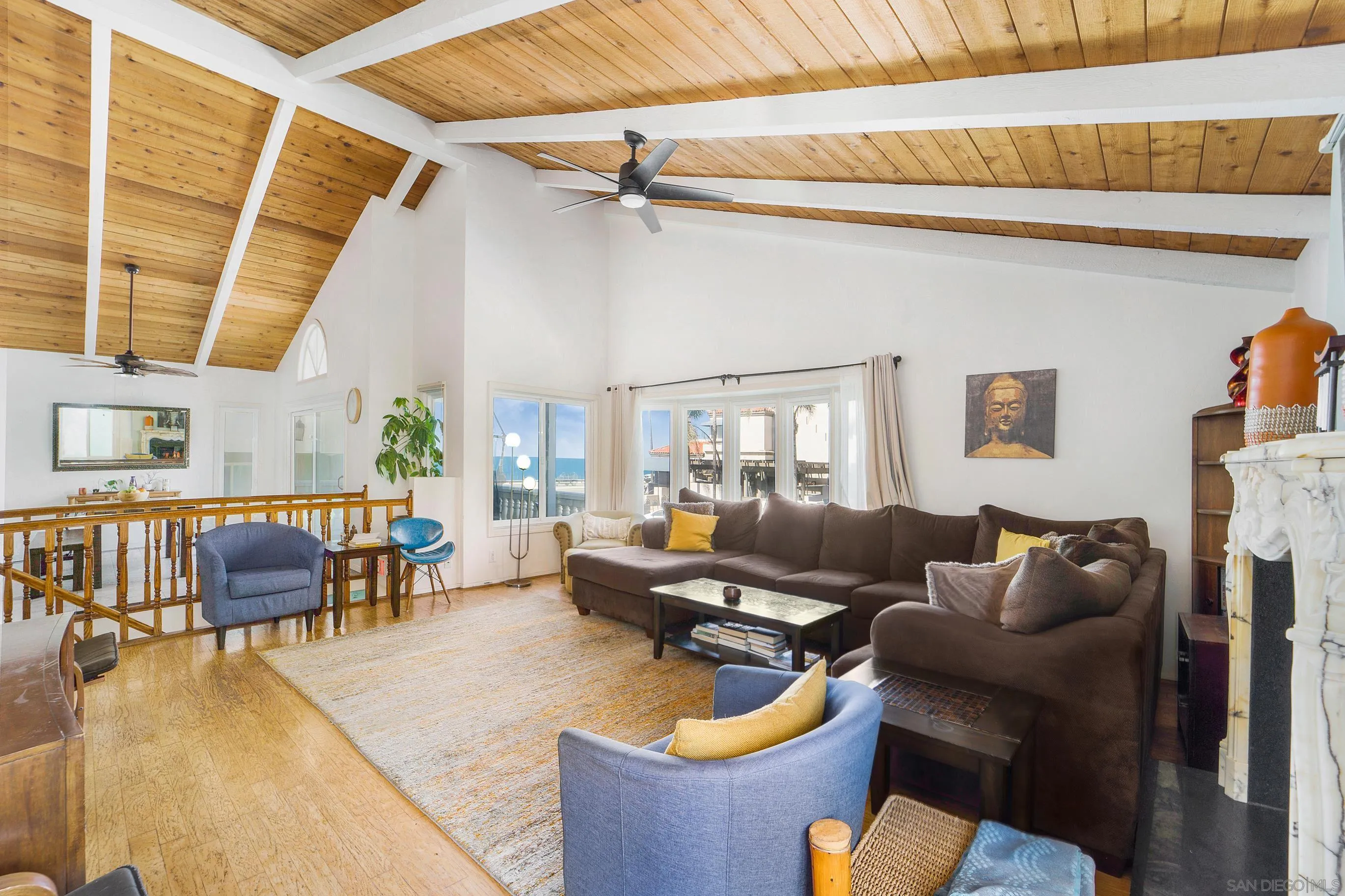 149 Walnut Avenue Carlsbad, CA 92008 - Photo 14 of 48 a living room with furniture and a large window