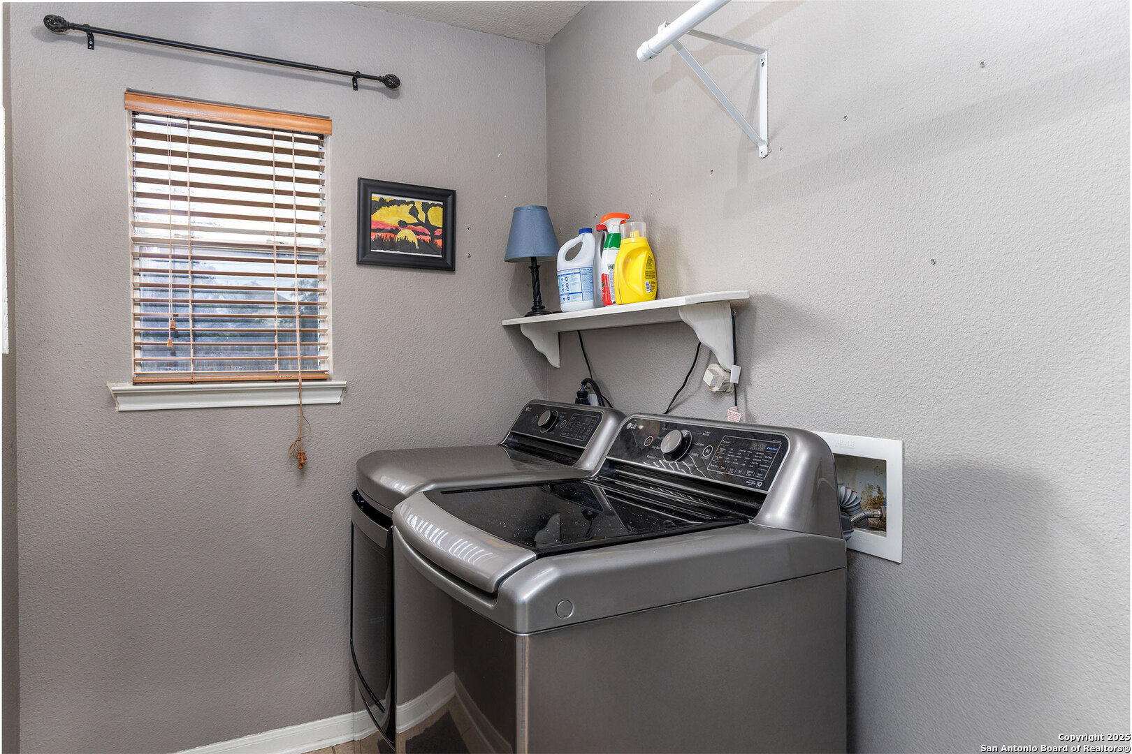 9026 Colfax Helotes, TX 78023 - Photo 37 of 40 a kitchen view of a stove and a window
