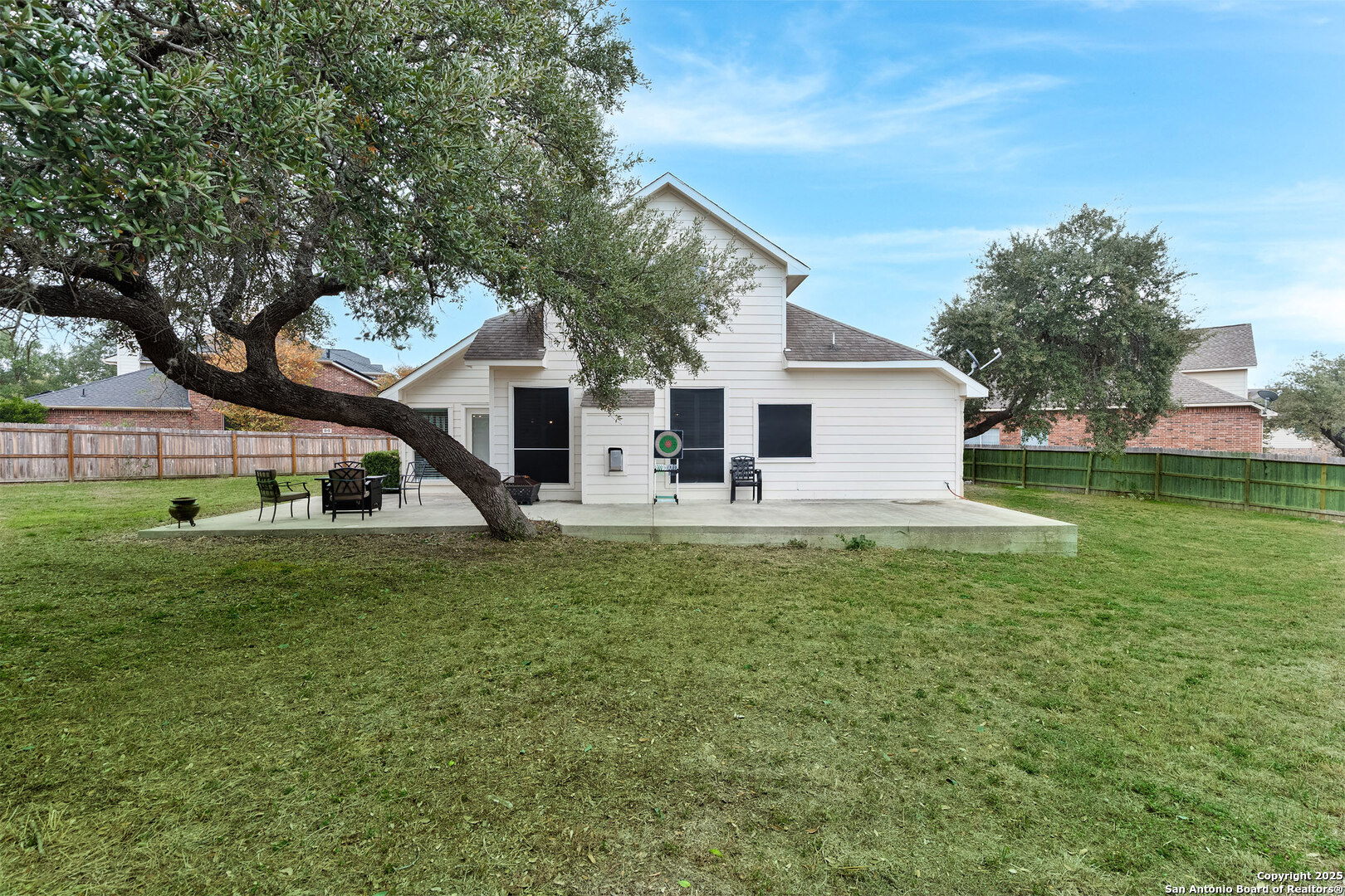9026 Colfax Helotes, TX 78023 - Photo 39 of 40 a front view of a house with garden