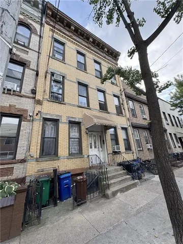 a view of a building with a outdoor space