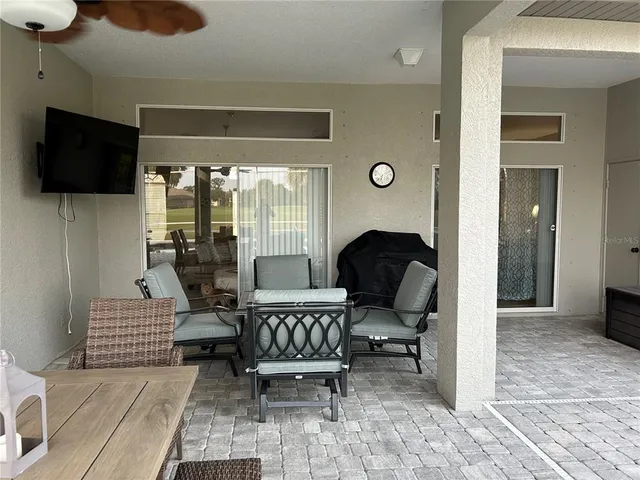 a view of a house with a swimming pool