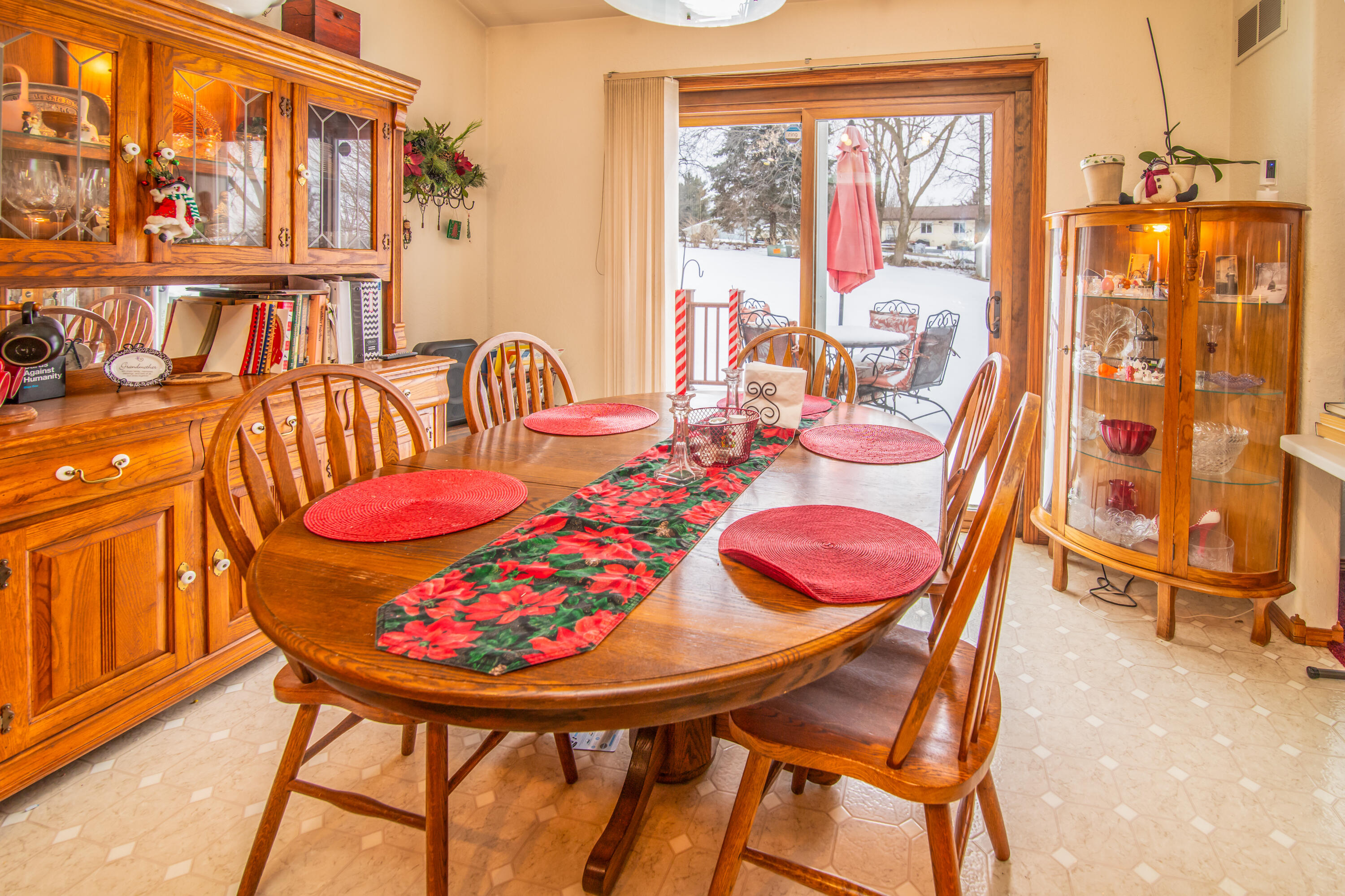 225 Anna Street Waterloo, WI 53594 - Photo 15 of 20 dining area to composite deck