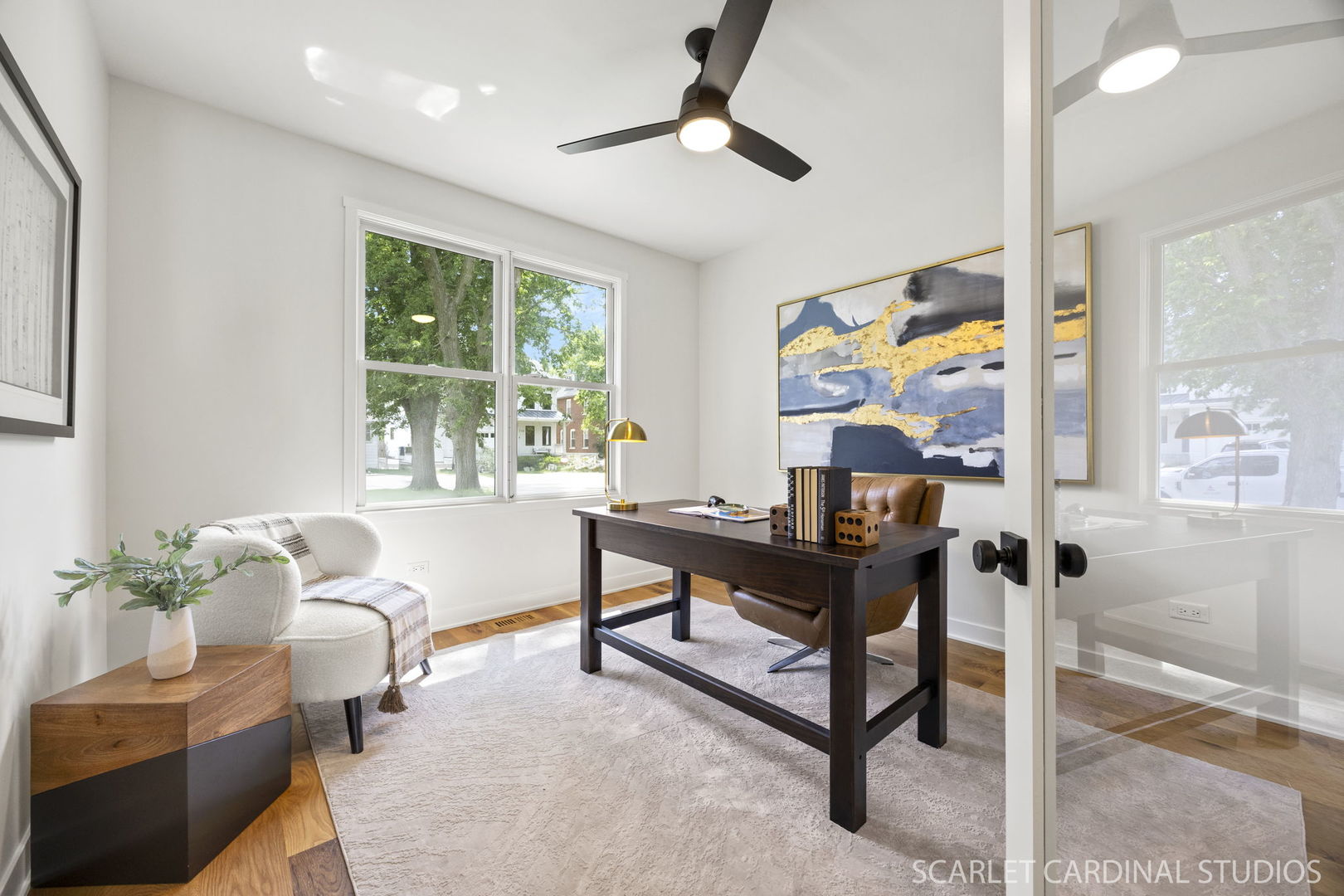 717 North Brainard Street Naperville, IL 60563 - Photo 14 of 49 a living room with furniture and a large window