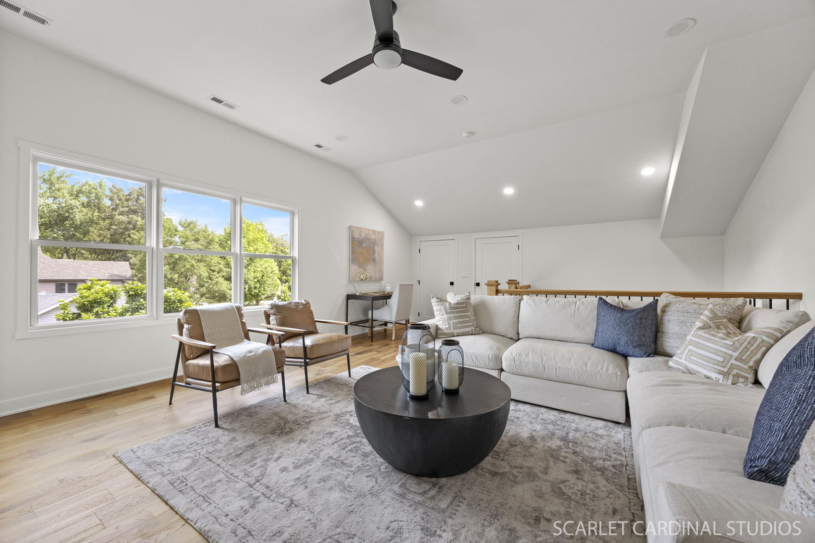717 North Brainard Street Naperville, IL 60563 - Photo 29 of 49 a living room with furniture and a large window