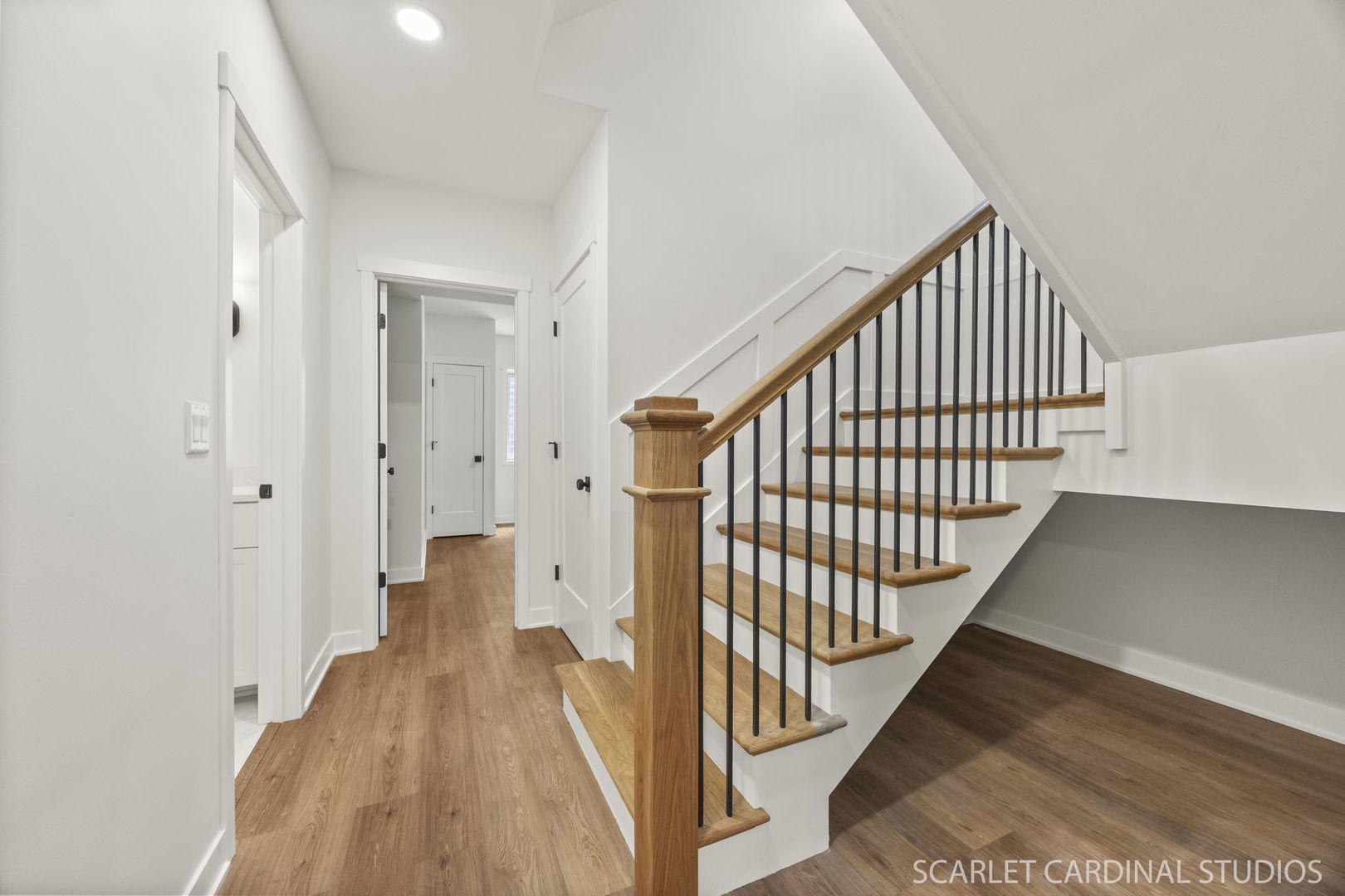 717 North Brainard Street Naperville, IL 60563 - Photo 32 of 49 a view of entryway with wooden floor