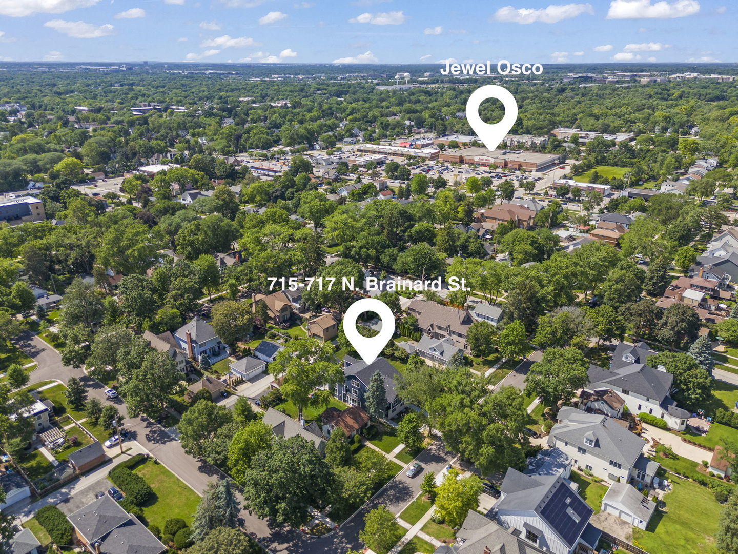 717 North Brainard Street Naperville, IL 60563 - Photo 43 of 49 a view of a outdoor space