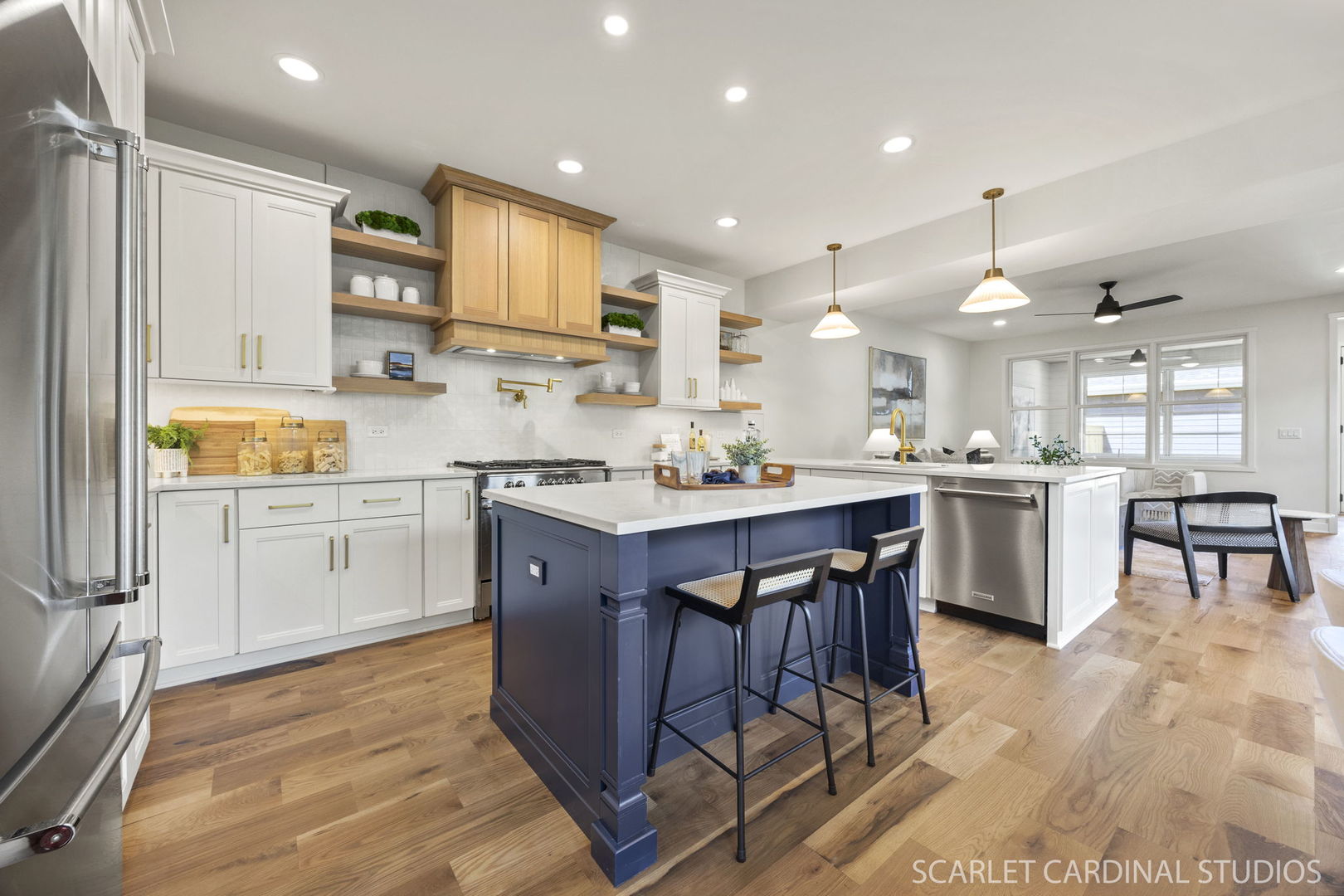717 North Brainard Street Naperville, IL 60563 - Photo 5 of 49 a kitchen with a sink window and cabinets