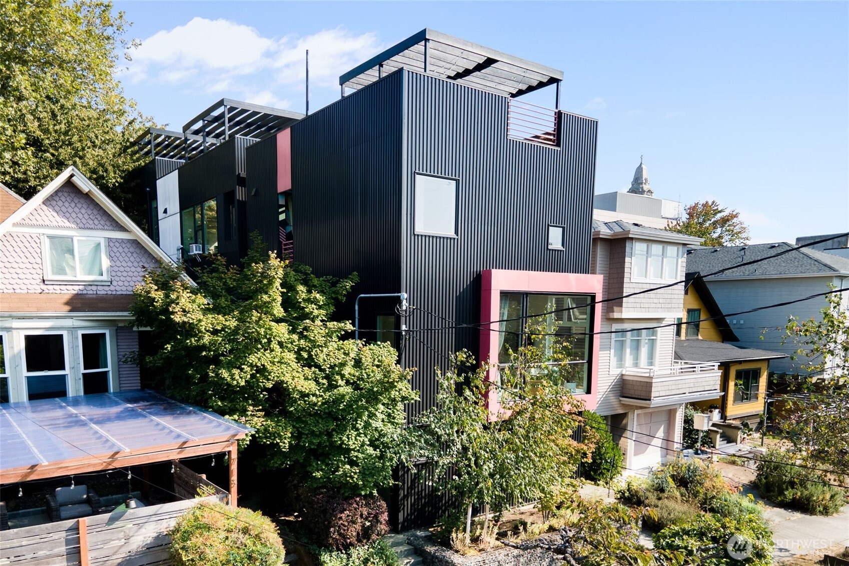 716 16th Avenue, Unit C Seattle, WA 98122 - Photo 37 of 40 a aerial view of a house