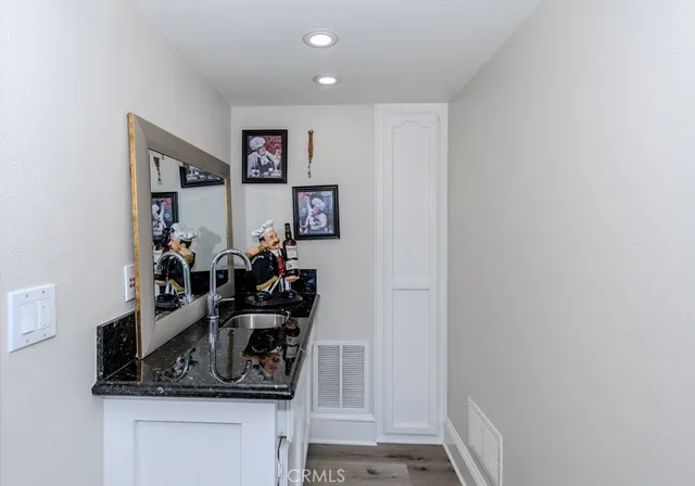 a view of a storage & utility room