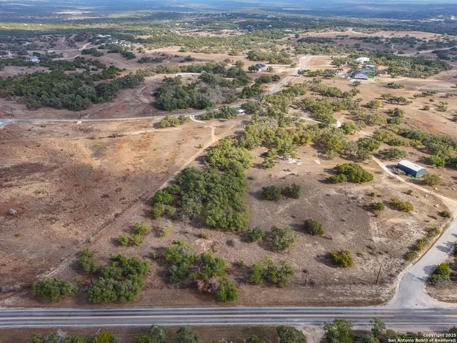 a view of a sky from a yard