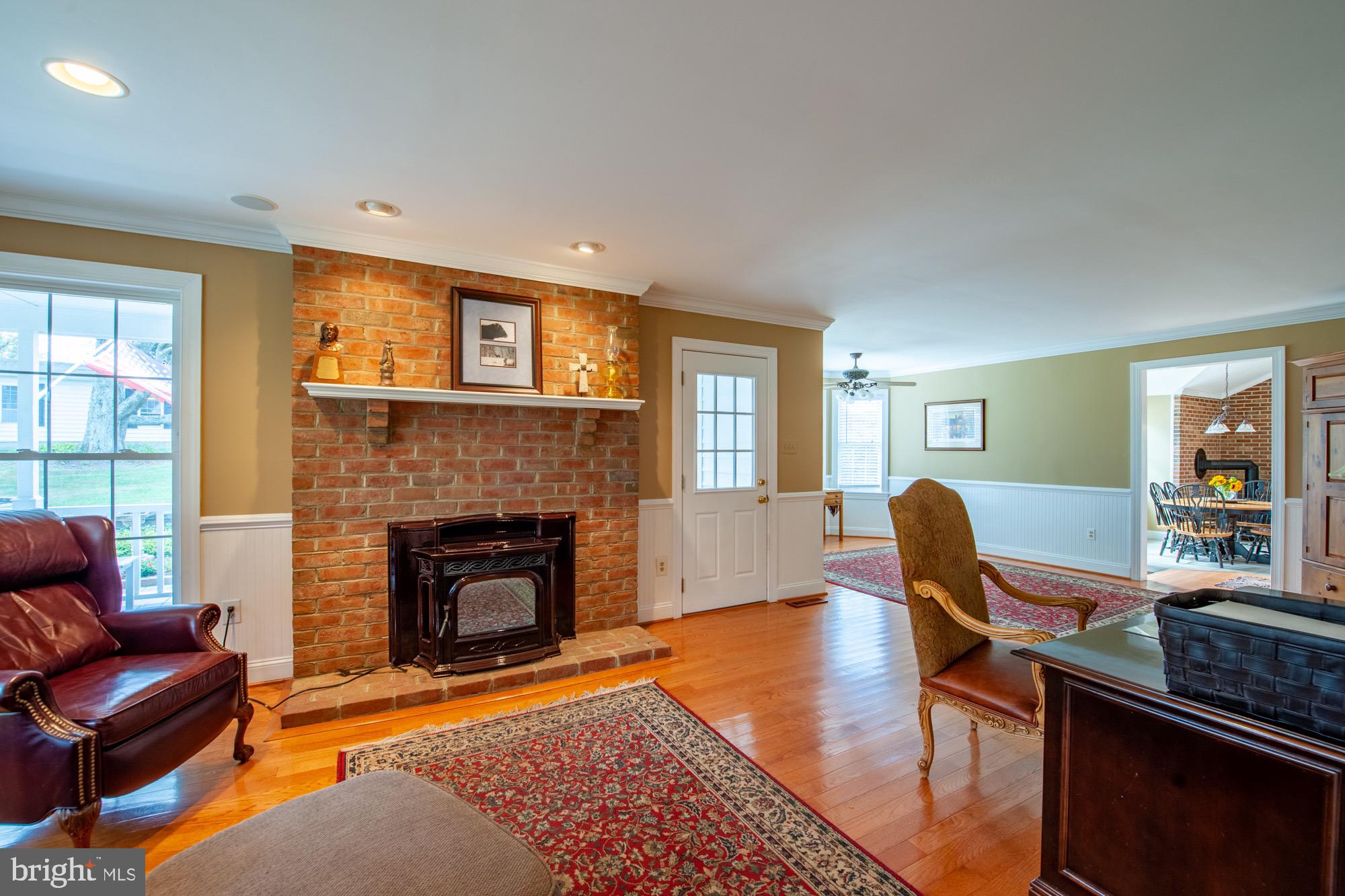404 Lankford Road Harwood, MD 20776 - Photo 30 of 79 office/sitting area/library with pellet stove