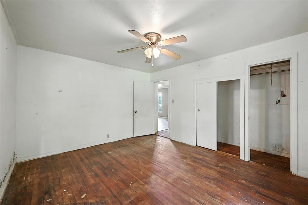 414 South Broadway Street Bells, TX 75414 - Photo 22 of 29 wooden floor in an empty room