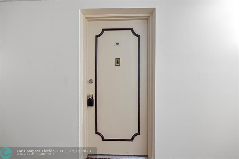 4750 Northwest 22nd Court, Unit 417 Lauderhill, FL 33313 - Photo 6 of 24 a view of a door