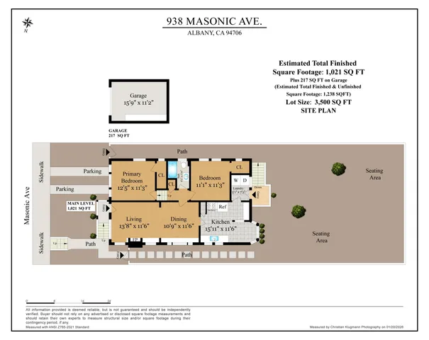 $849,000 | 938 Masonic Avenue, Albany, CA 94706