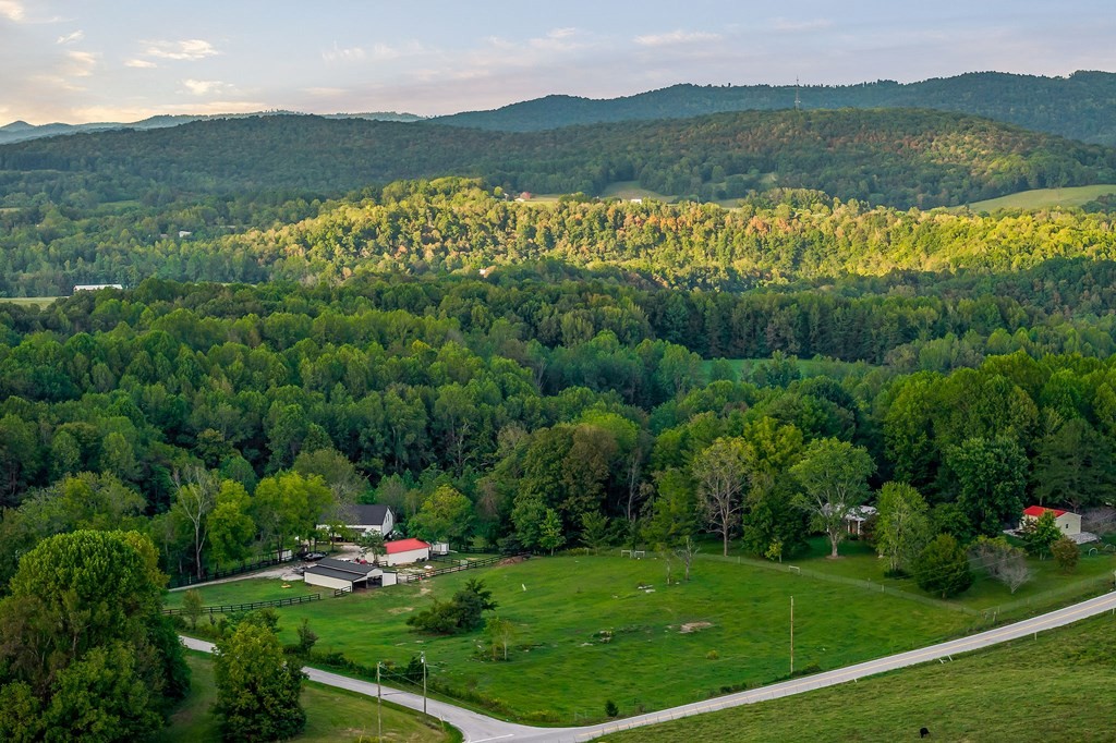 1425 Moodyville Loop Byrdstown, TN 38549 - Photo 54 of 62 a view of a lush green hillside and a houses