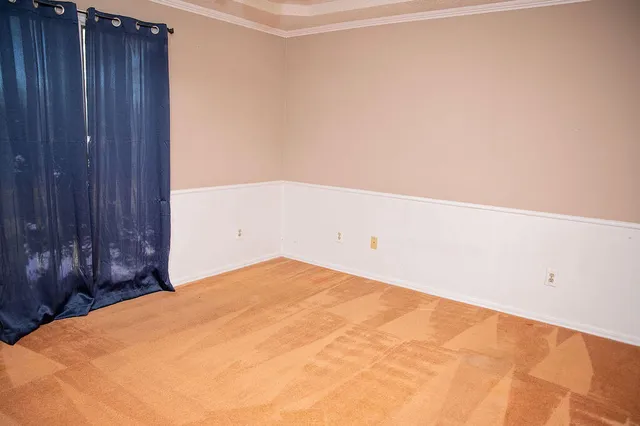a view of empty room