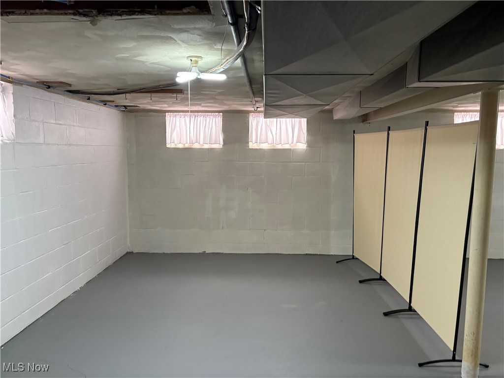View of basement