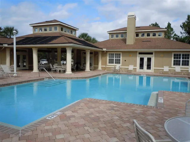 a view of a house with pool