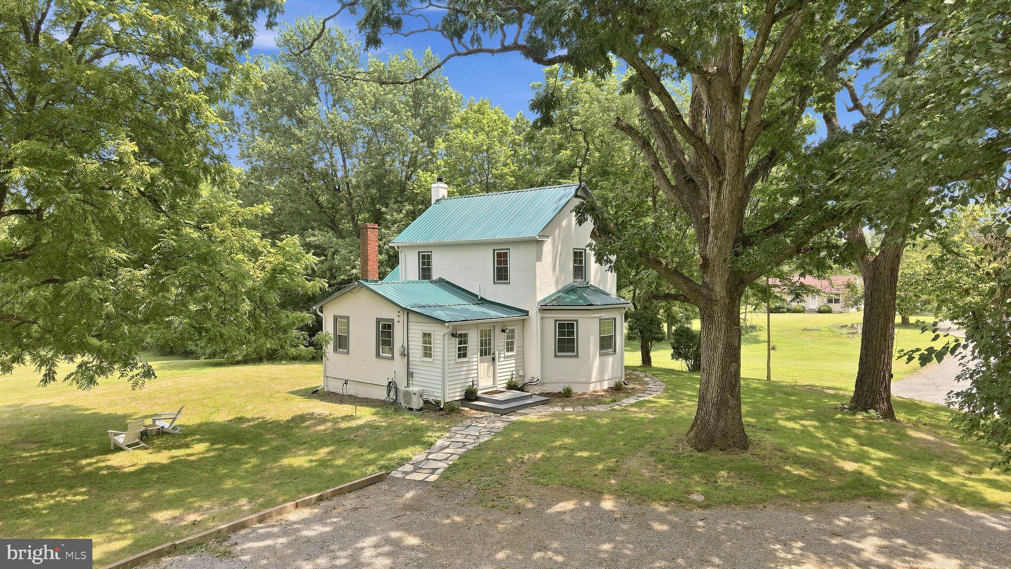 1801 Old Chapel Road Boyce, VA 22620 - Photo 2 of 55 Circa 1900s Pristine Stucco Farm House on 6+ Acres
