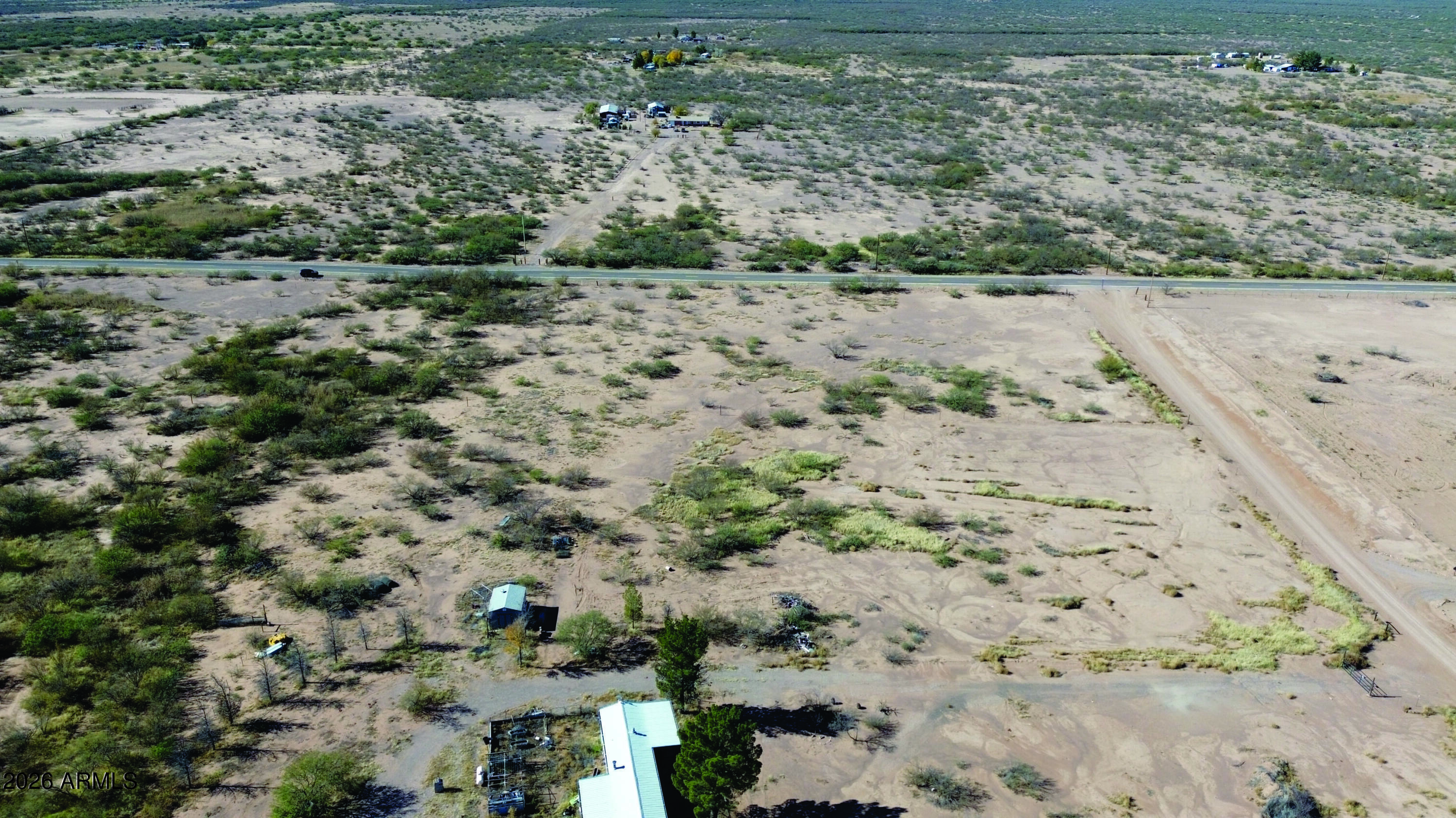 4.49-acres West Duke Road, Unit 2 McNeal, AZ 85617 - Photo 15 of 26 a view of a yard covered with snow