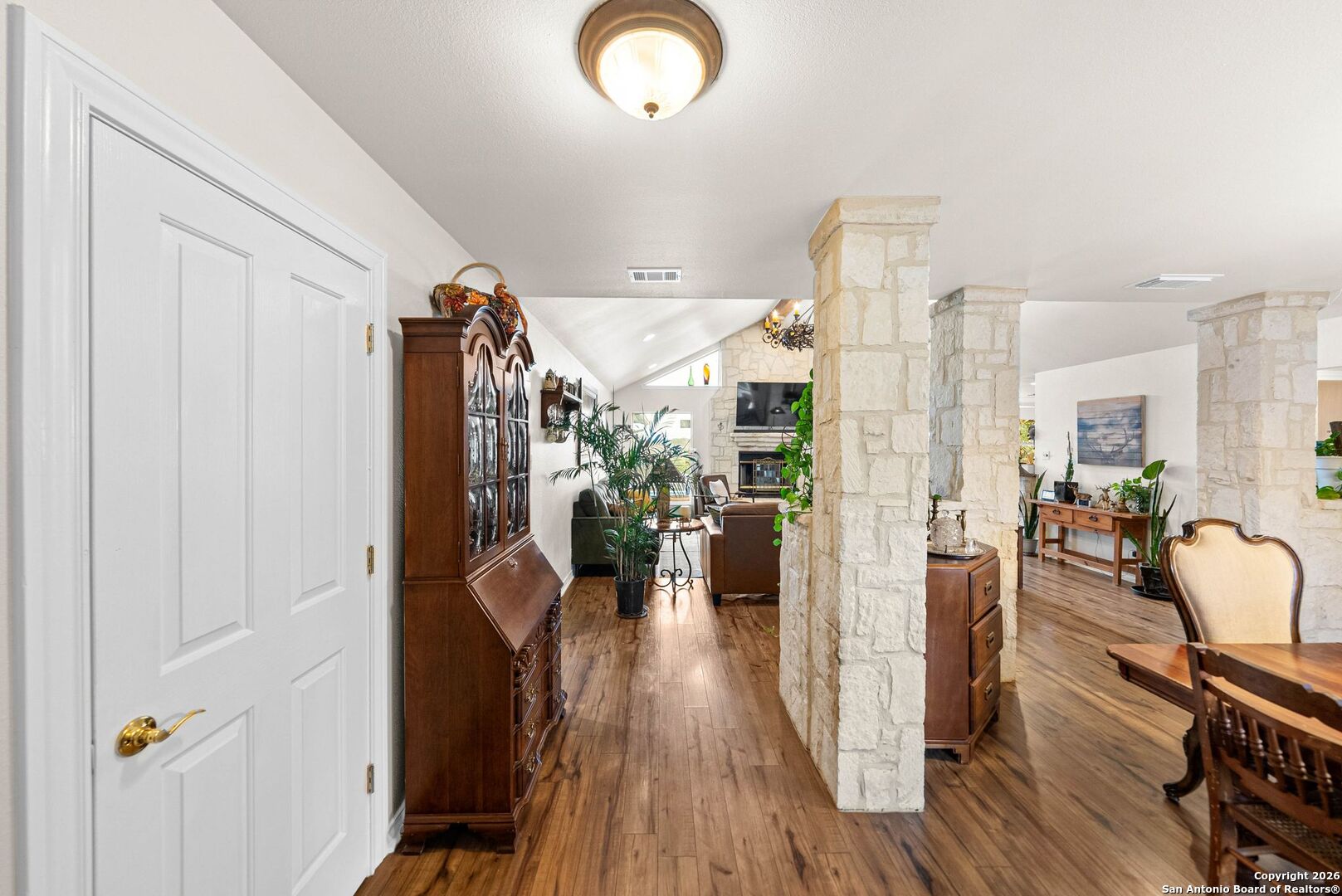 27150 Karsch Road Boerne, TX 78006 - Photo 7 of 79 a view of a living room and dining room