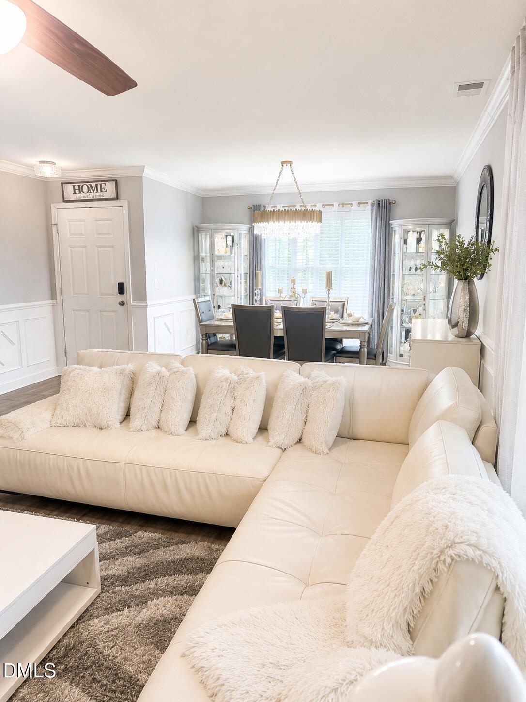 5916 Wessel Way Raleigh, NC 27610 - Photo 2 of 5 View from Living Room