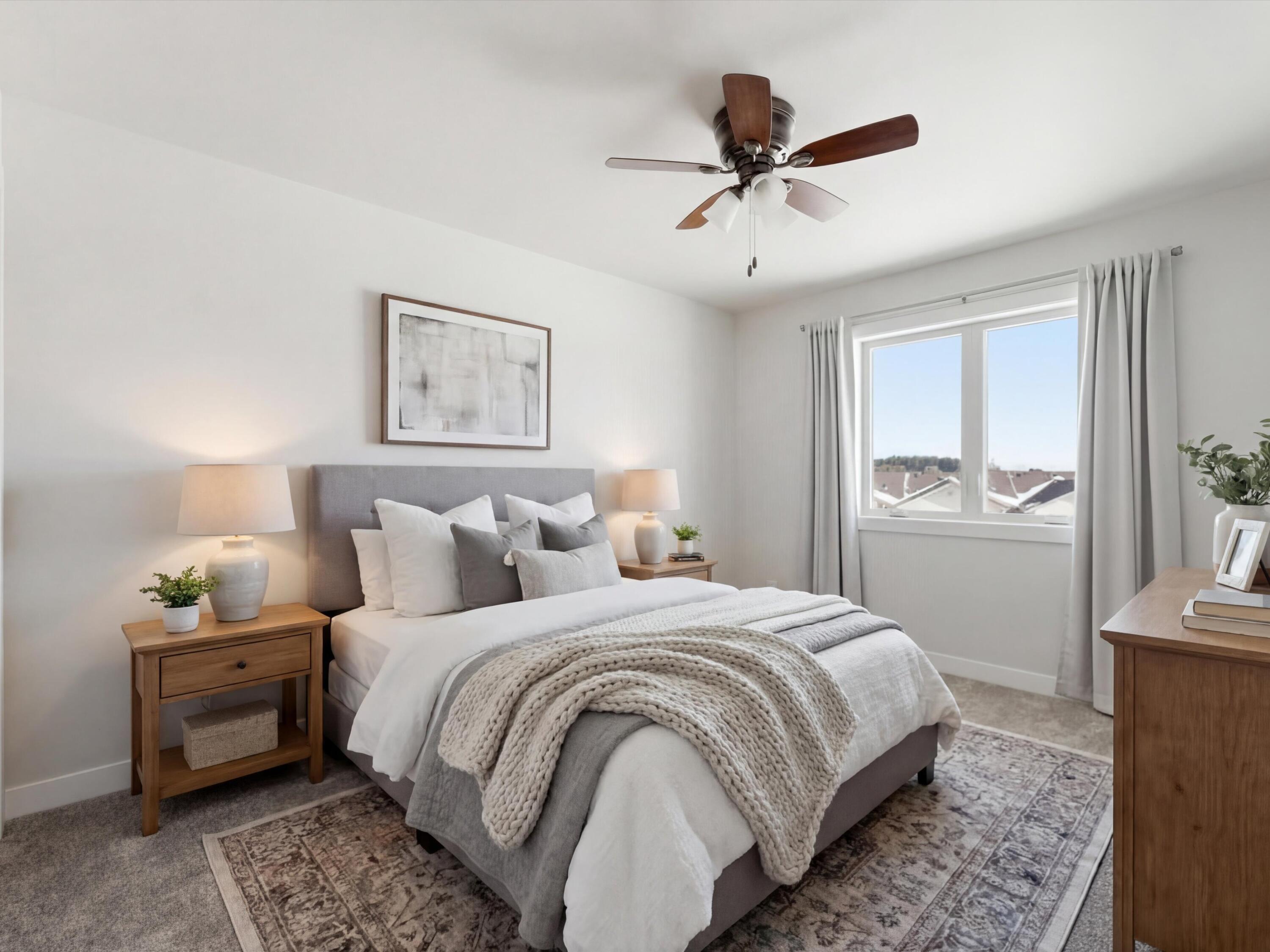 4403 Tannery Road Two Rivers, WI 54241 - Photo 22 of 27 Staged 2nd bedroom