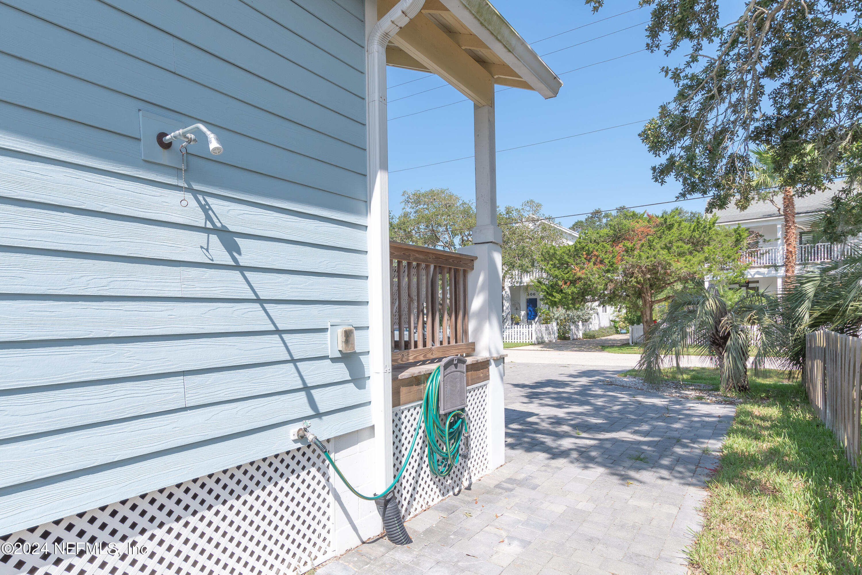 603 Boating Club Road St. Augustine, FL 32084 - Photo 30 of 32 a view of a door and outdoor space