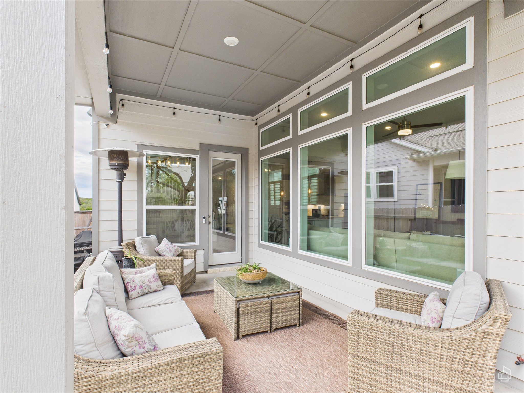 378 Moonlit Stream Pass Dripping Springs, TX 78620 - Photo 34 of 38 a living room with furniture and a large window