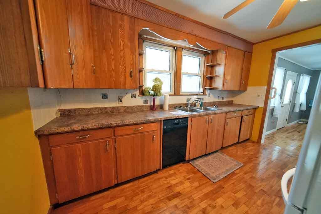 20 Cleaves Street Crystal, ME 04747 - Photo 12 of 63 brown-ash-kitchen-cabinets