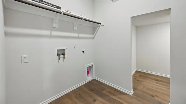 a view of small space with closet