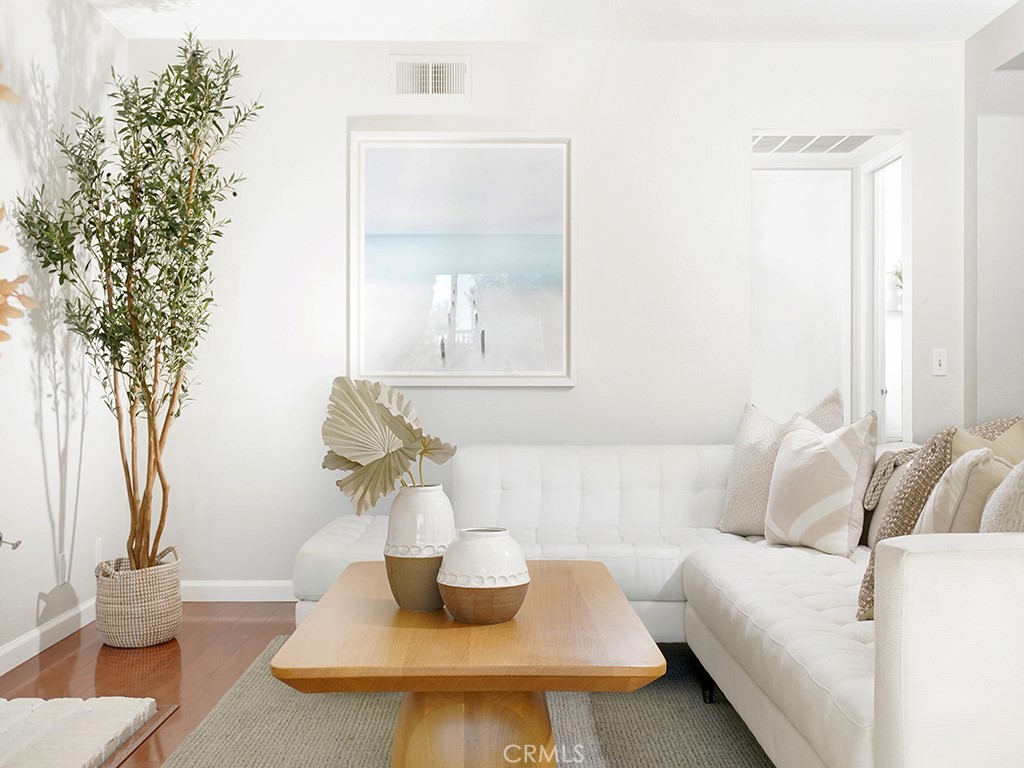 25102 Danabirch Dana Point, CA 92629 - Photo 6 of 53 a living room with furniture and a potted plant