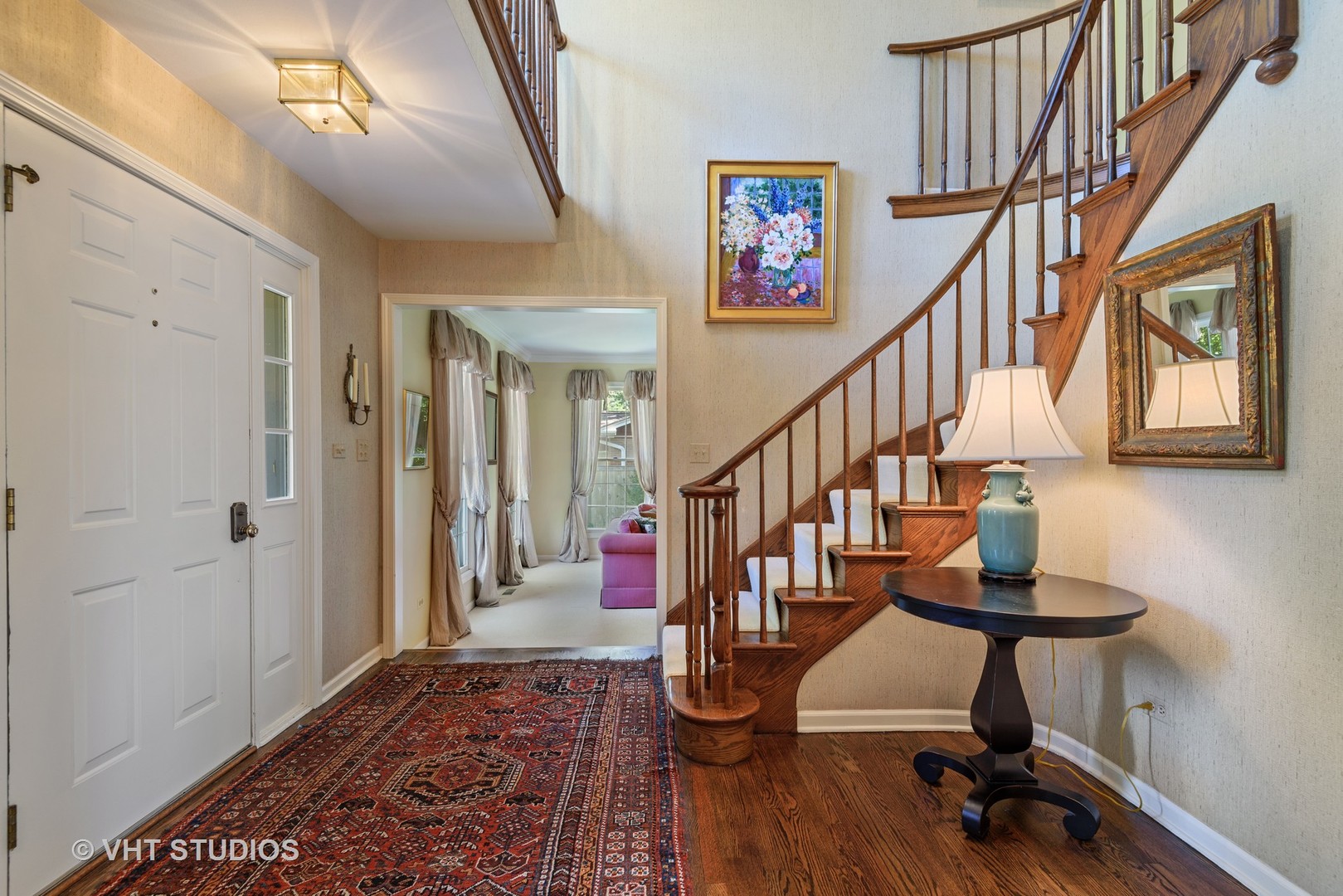 811 Becker Road Glenview, IL 60025 - Photo 2 of 33 a view of entryway with wooden floor and stairs