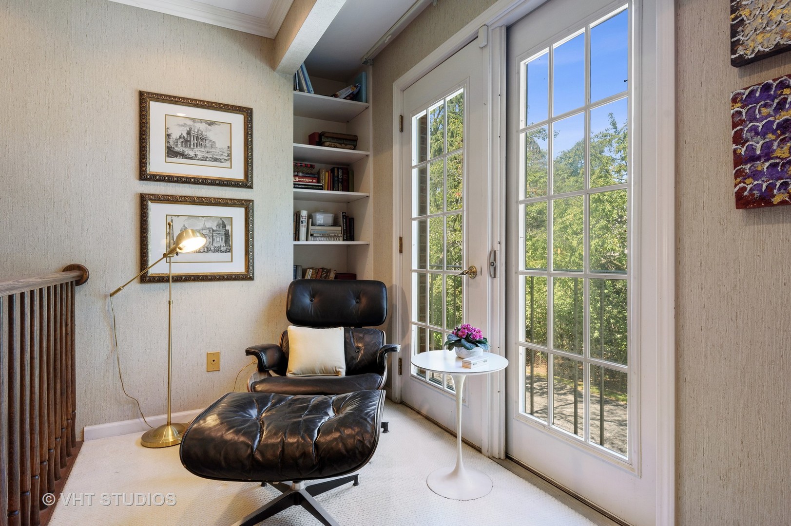 811 Becker Road Glenview, IL 60025 - Photo 17 of 33 a living room with furniture and a large window