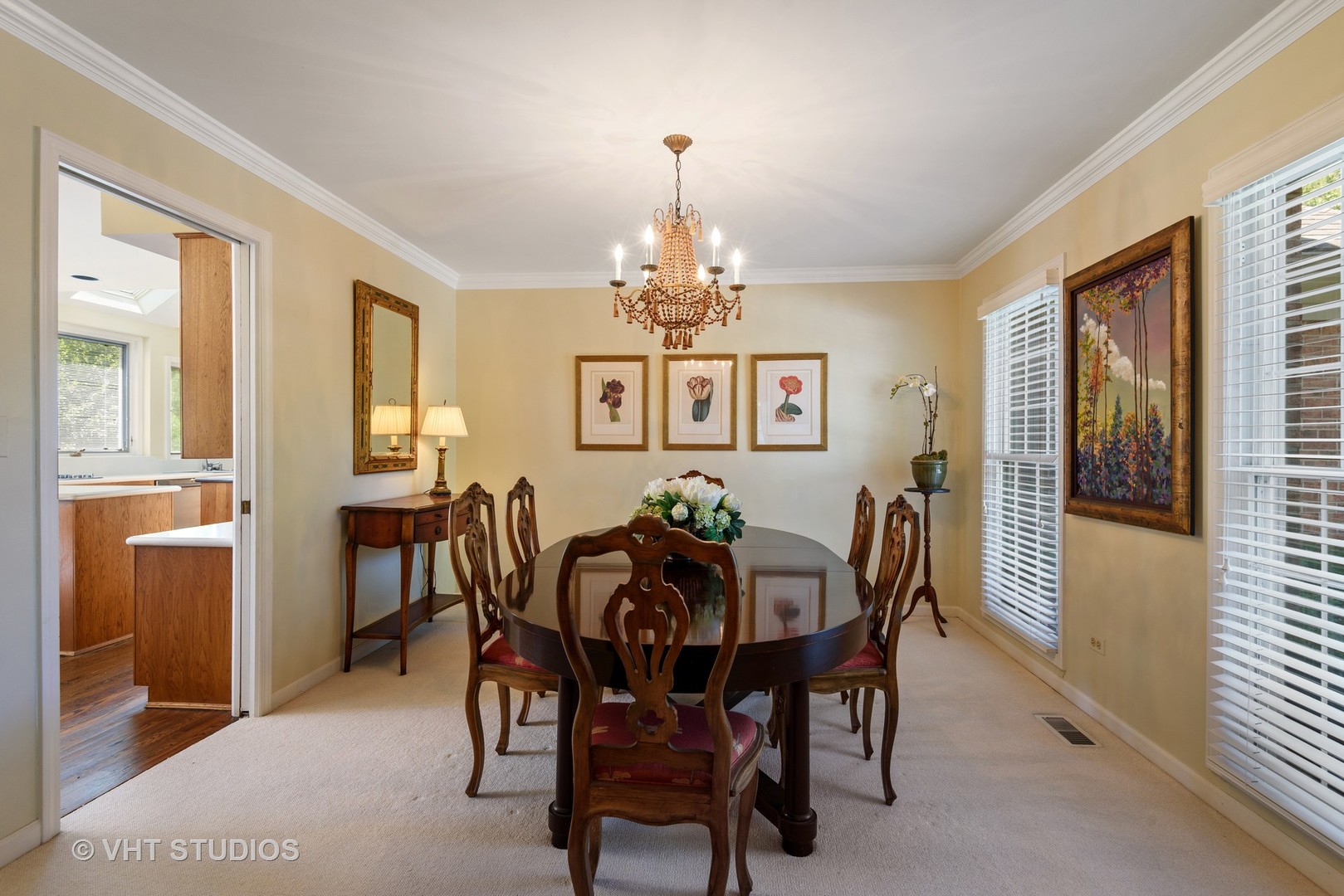 811 Becker Road Glenview, IL 60025 - Photo 4 of 33 a view of a dining room with furniture window and outside view
