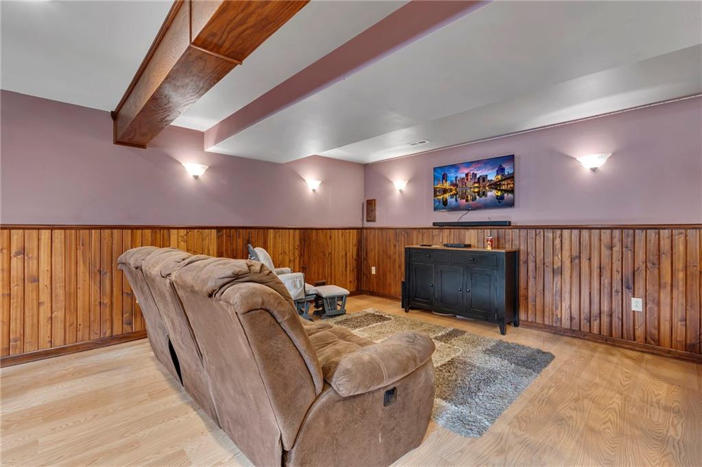358 Mack Hollow Road Georgetown, PA 15043 - Photo 41 of 49 Family Room TV area
