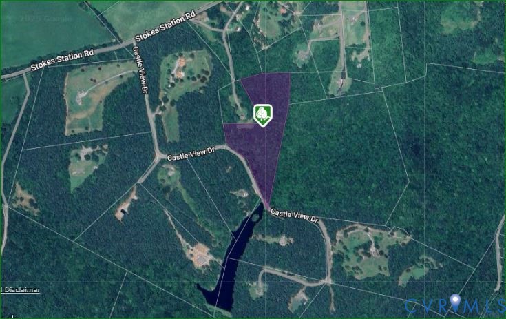 a bird view of a house