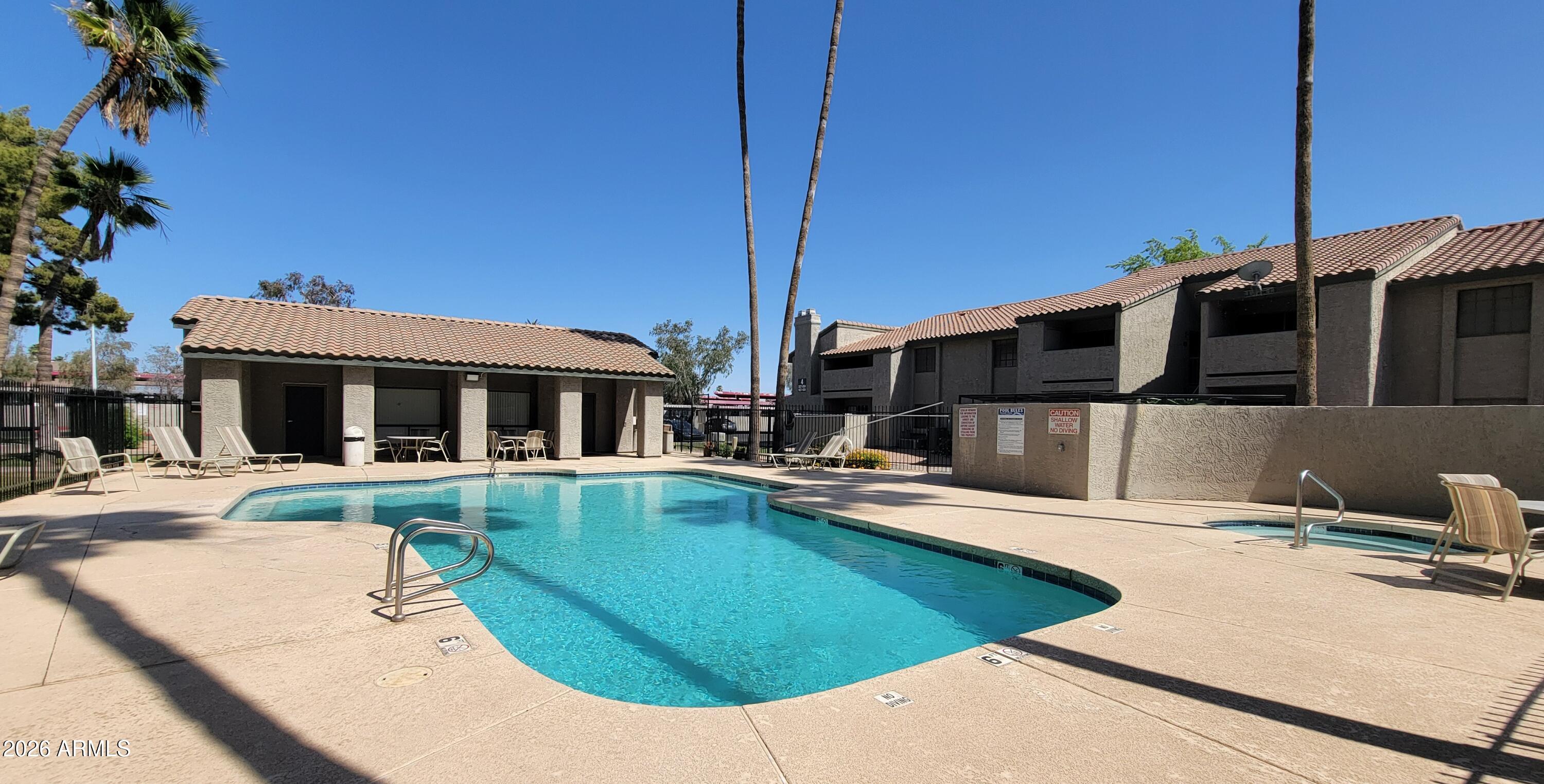 533 West Guadalupe Road, Unit 1132 Mesa, AZ 85210 - Photo 33 of 36 North Pool and Community Room For Rent