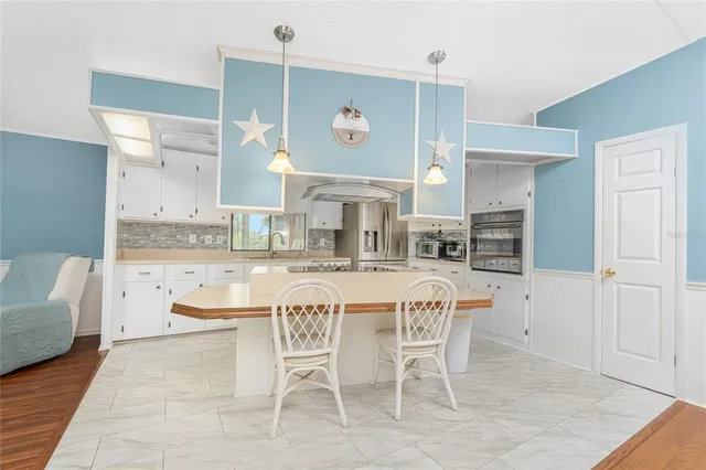 a view of small space with racks on the wall