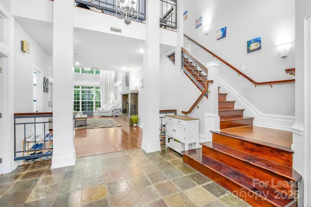 a view of entryway and hall