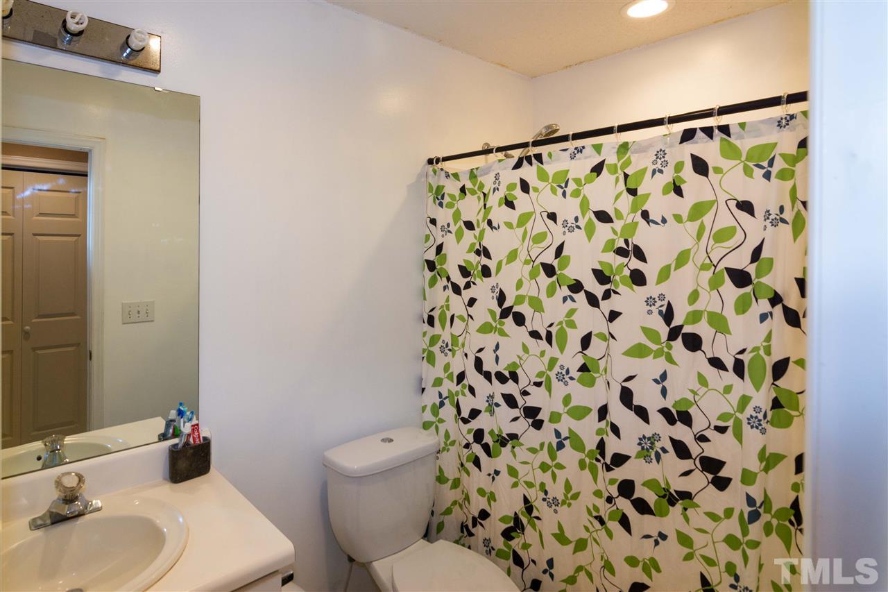 3613 Croydon Mill Way Raleigh, NC 27616 - Photo 15 of 19 a bathroom with a sink and a toilet