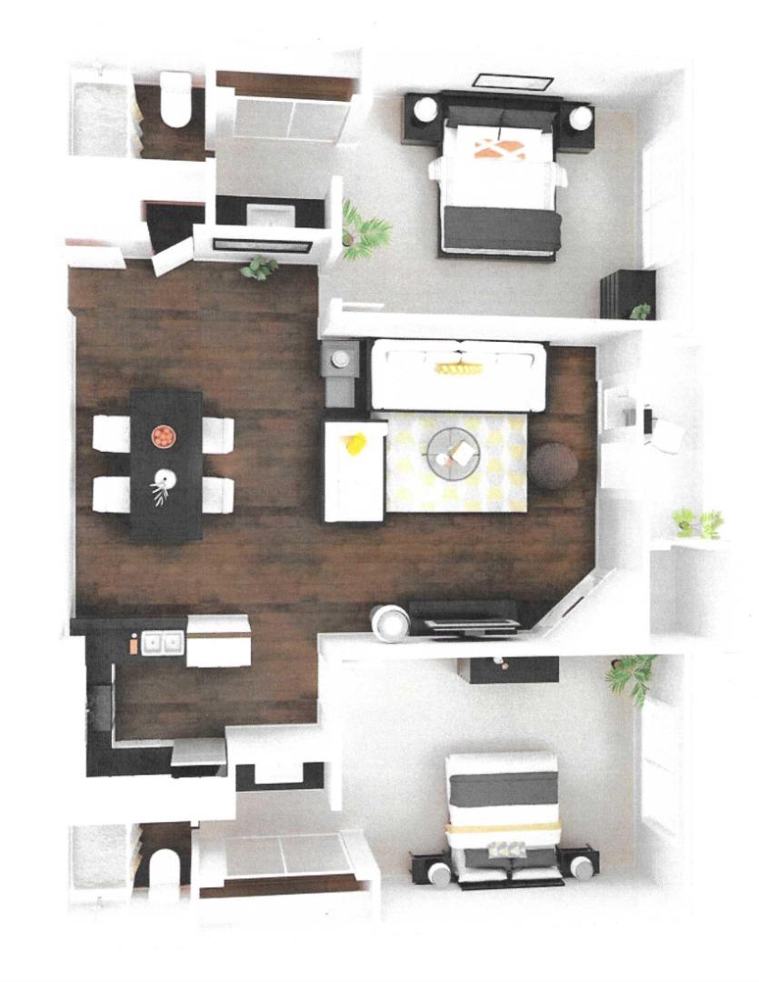 409 Tyler Place, Unit B Salinas, CA 93906 - Photo 25 of 25 a picture of a bathroom with a sink and a mirror