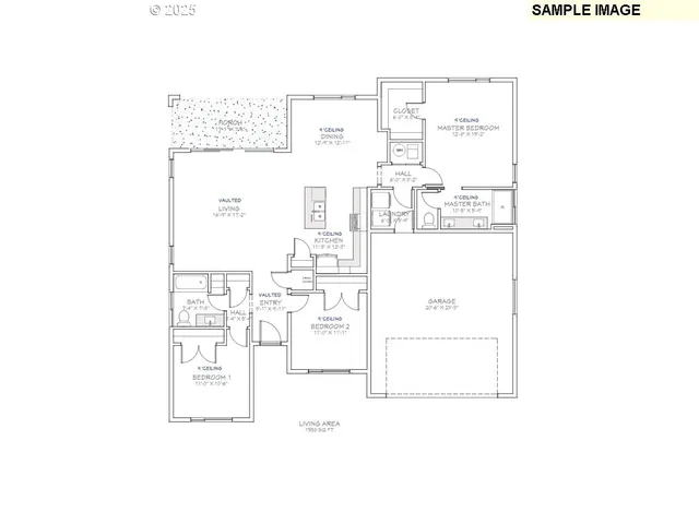 a picture of a floor plan