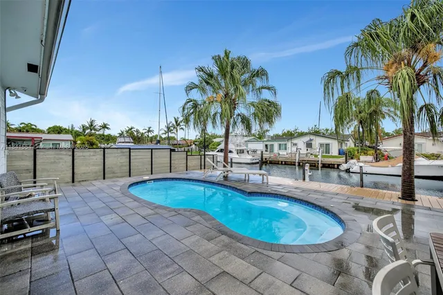a view of outdoor space with seating area